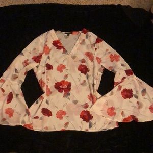 Banana Republic Flowy Easter Blouse